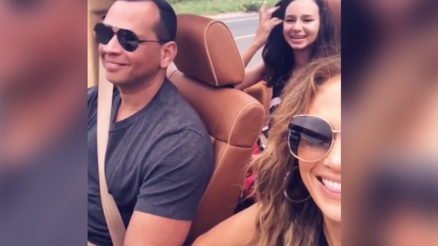 Jennifer Lopez and Alex Rodriguez sing 'Dirty Dancing' song in the car - TODAY.com