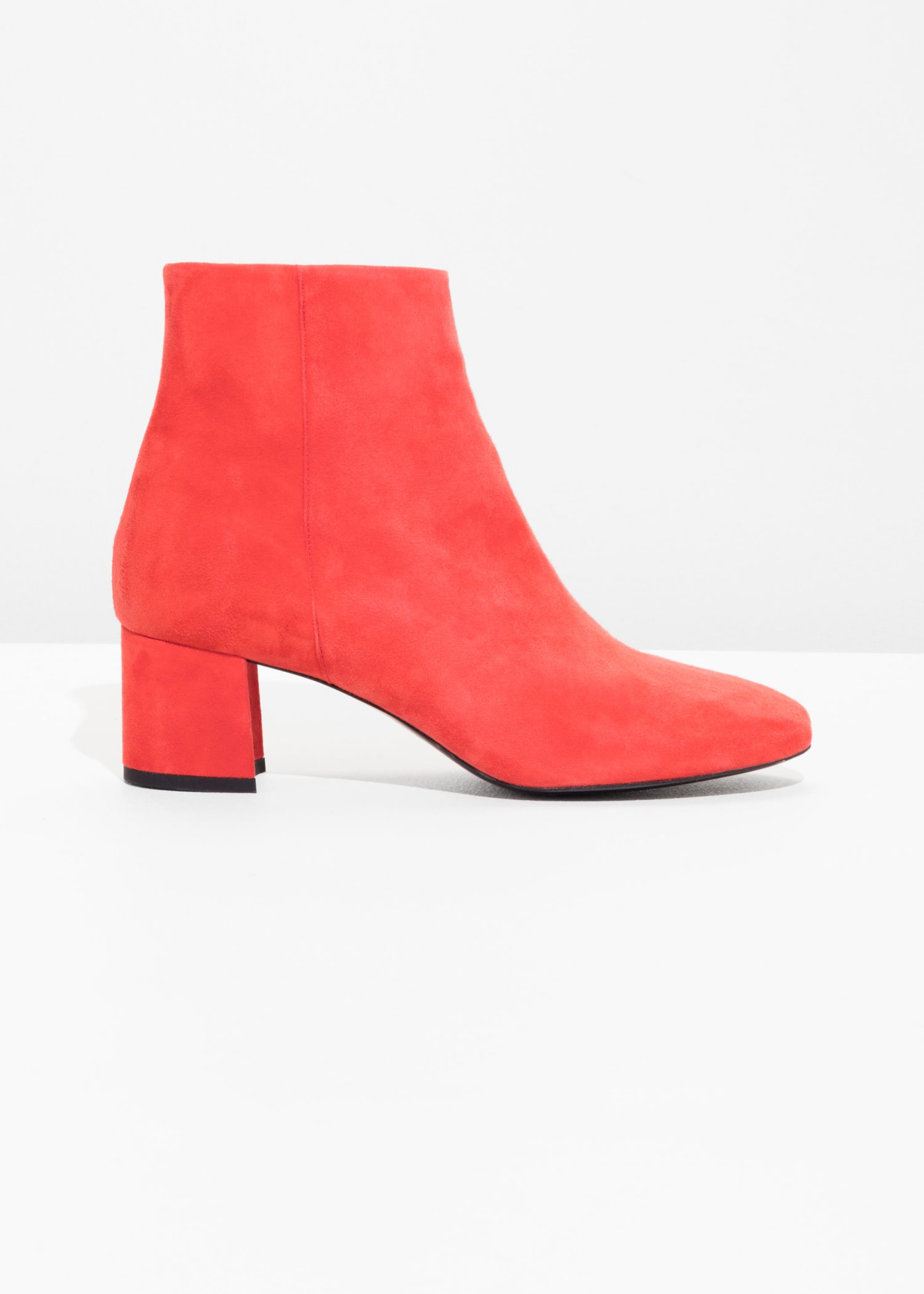 bright coloured ankle boots