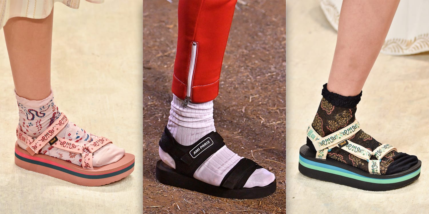 Ugly sandals are trending for Spring 