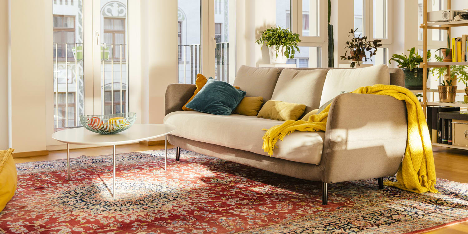 Cream Beige Geometric Contemporary Modern Living Room Bedroom Soft Area Rug Rugs Carpets Edu Area Rugs