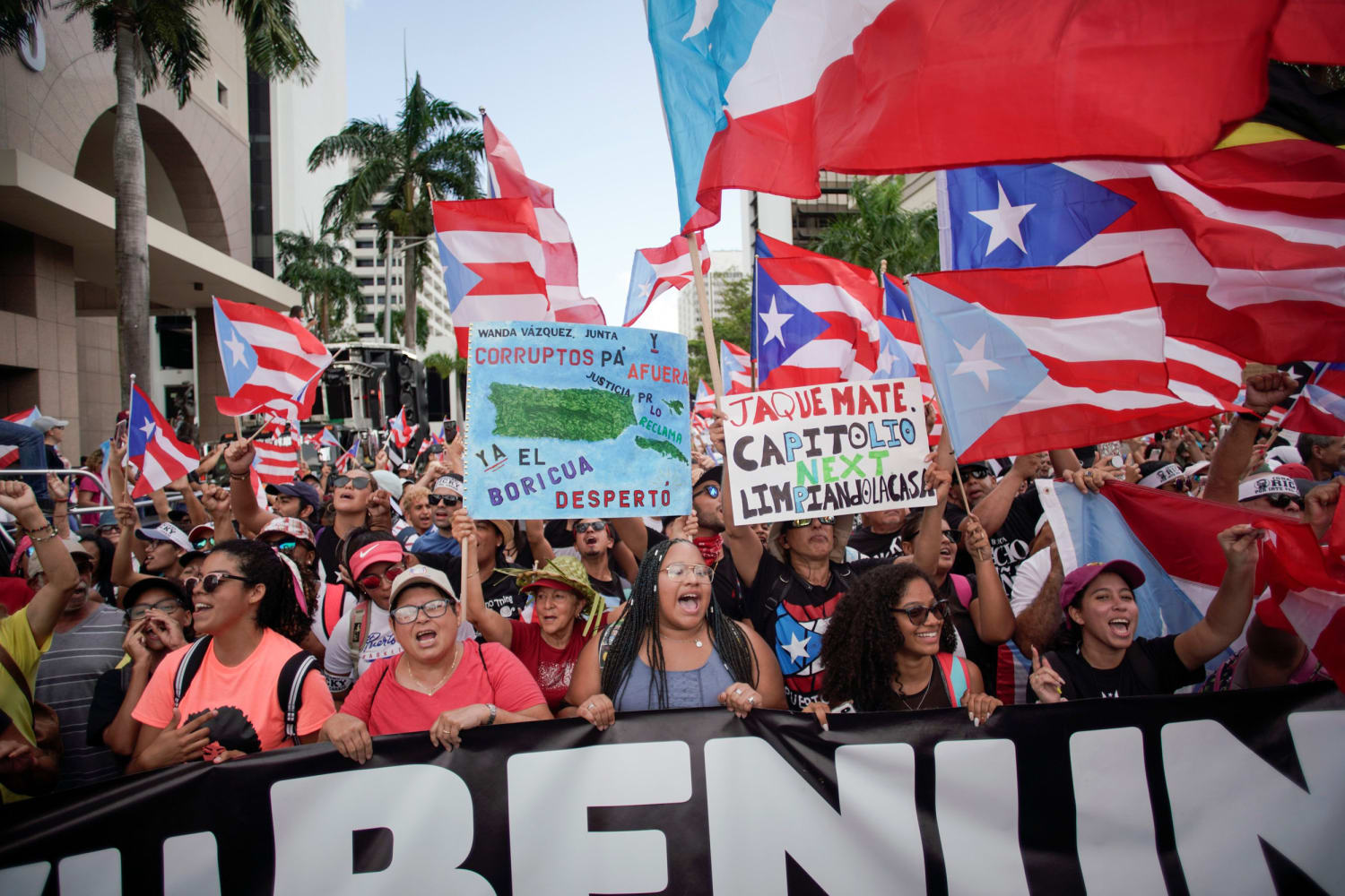 Puerto Rico Cheers Gov Ricardo Rossello S Ouster But They Aren T Stopping There