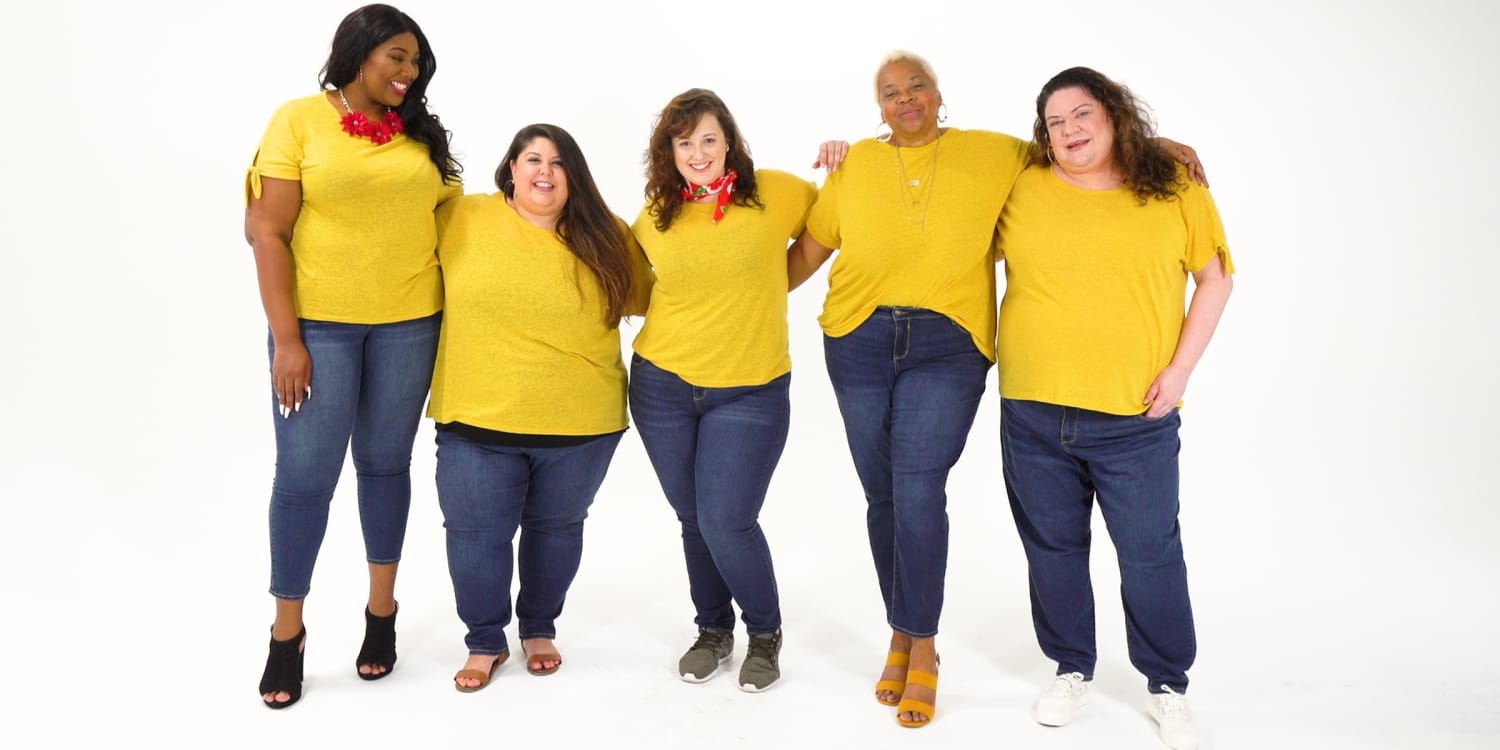 plus size skinny jeans outfits