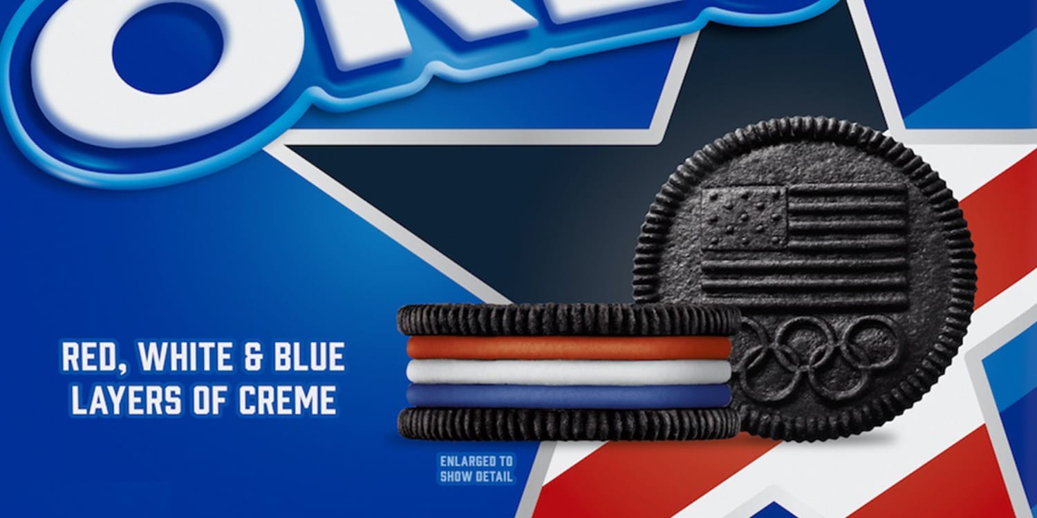 Oreo Launches New Team Usa Cookie With 3 Layers Of Colorful Creme