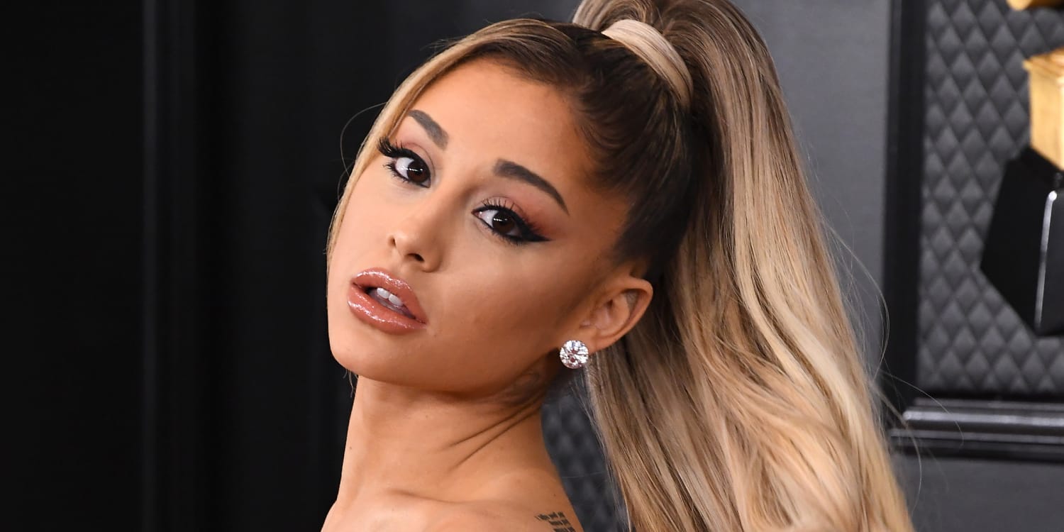 Ariana Grande Shares Rare Photo Of Her Naturally Curly Hair
