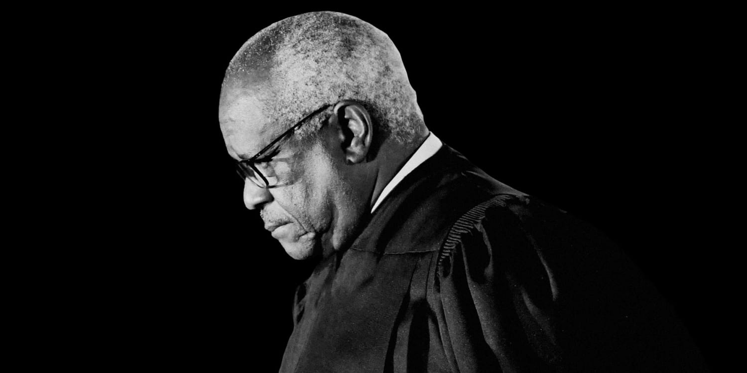 A photo of Clarence Thomas