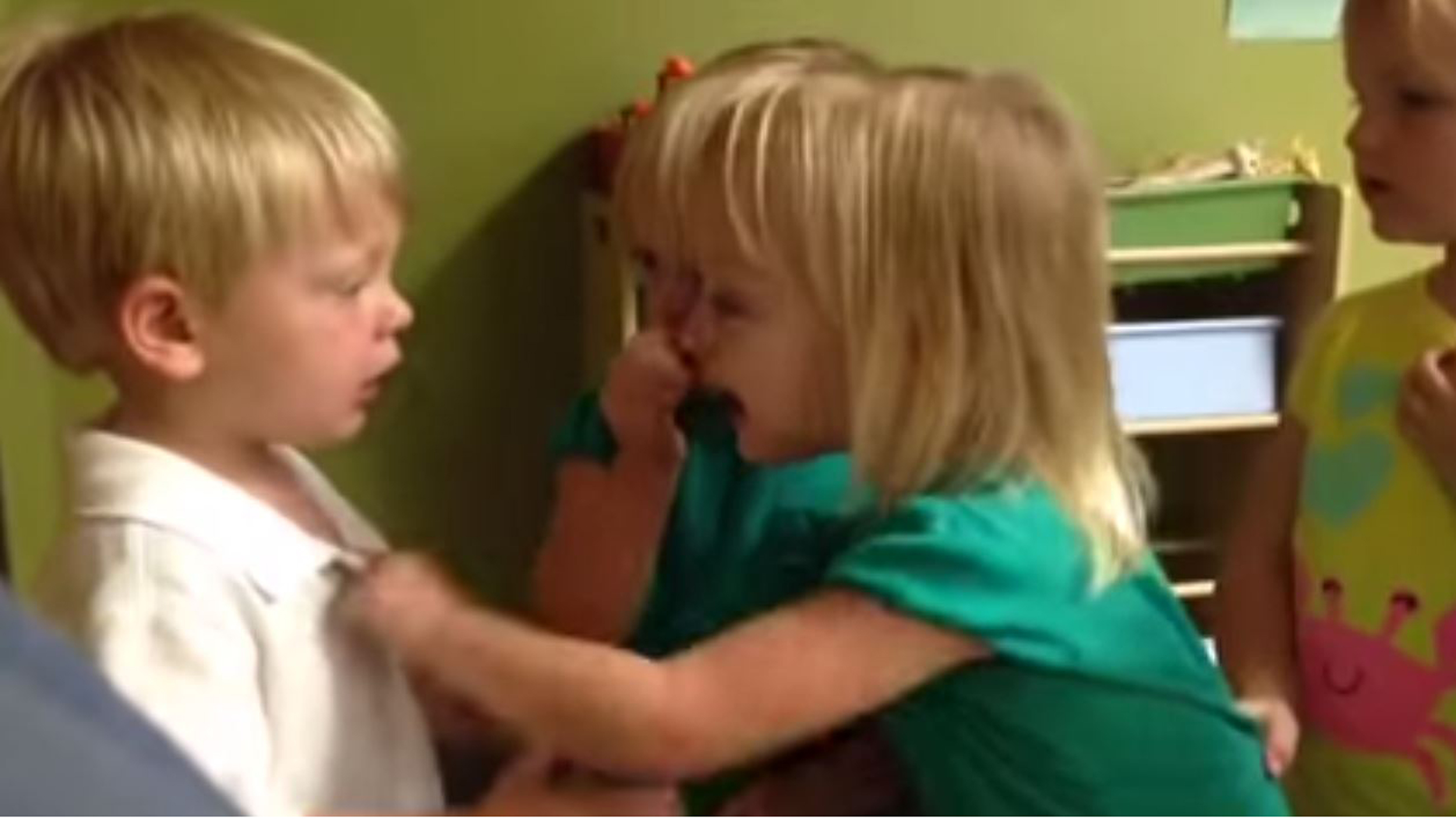 You poked my heart': Watch these kids have an adorable argument over weather