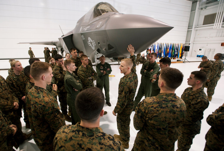 Top military pilots grounded by F35 mess