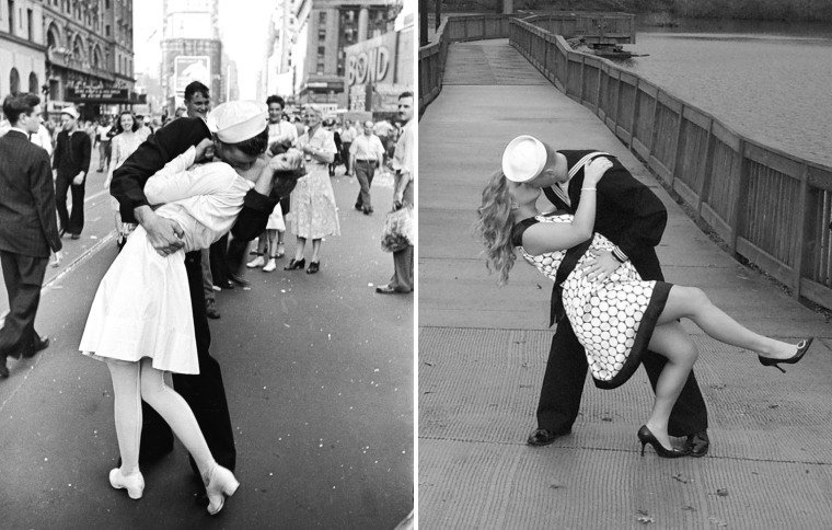 12 awesome recreations of famous pics