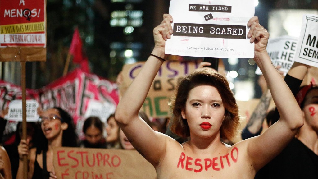 Protesters: 'End Brazilian Machismo' After Alleged Gang Rape