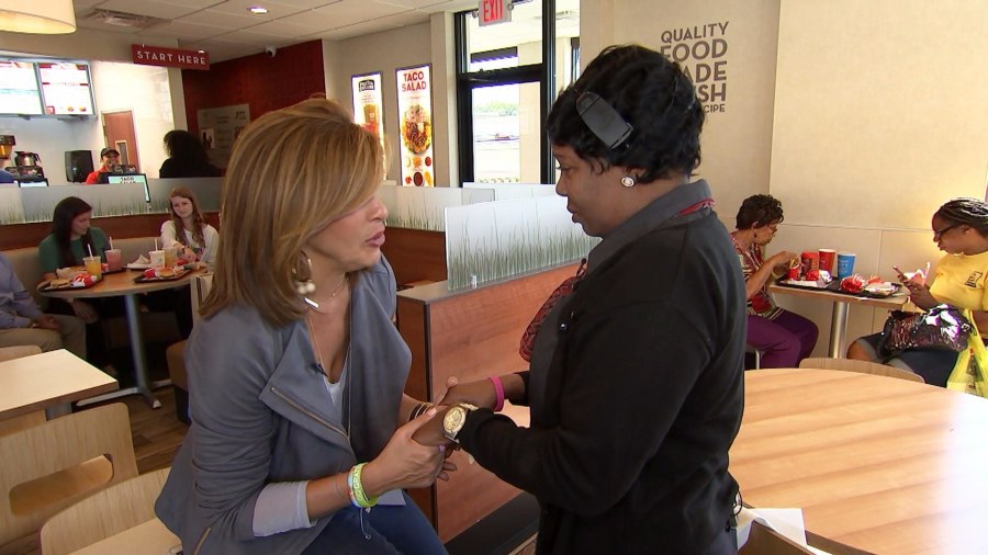 Wendy's, Beloved Wendy&#8217;s manager fighting breast cancer gets a big surprise from Hoda