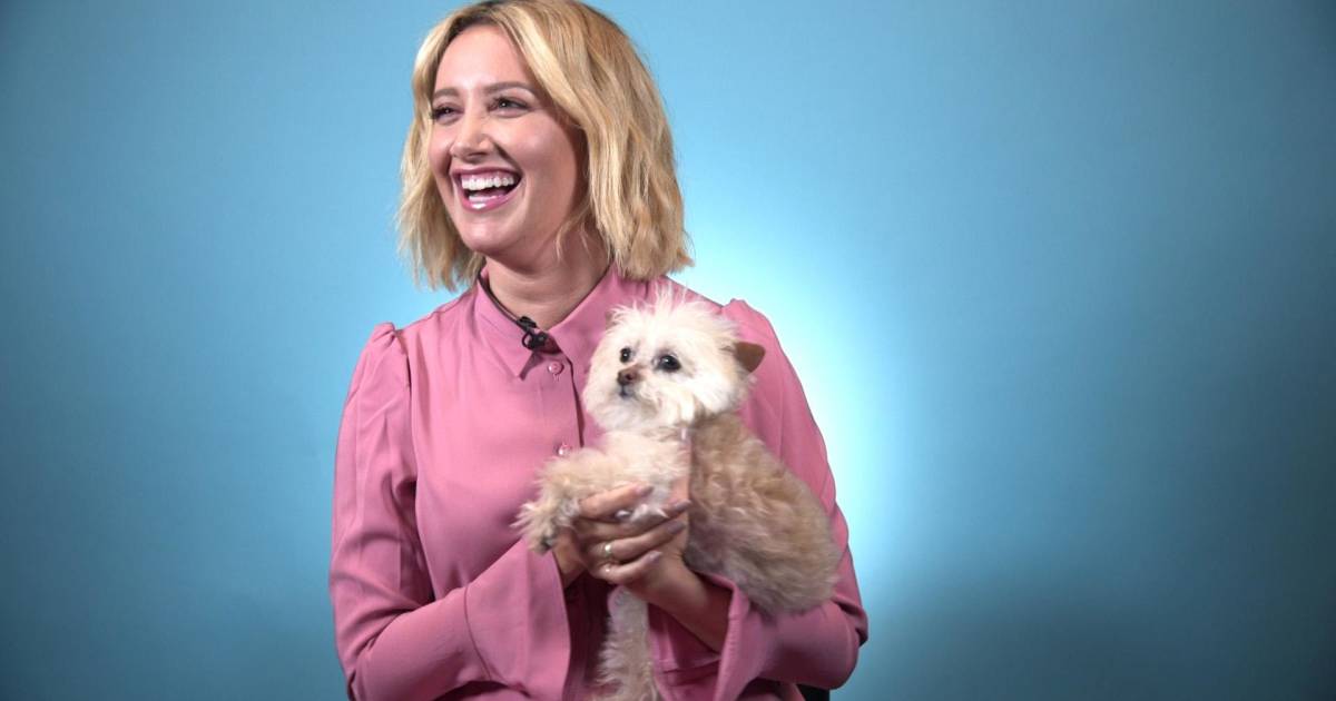 Ashley Tisdale’s dog got her through her 20s, dating