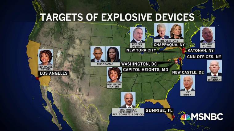 Image result for targets of ten pipe bombs