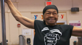 Meet the weightlifting grandmother defying her age