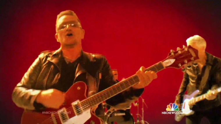 U2 Frontman Bono: تصادف دوچرخه به معنای من ممکن است هرگز گیتار بازی نکنید