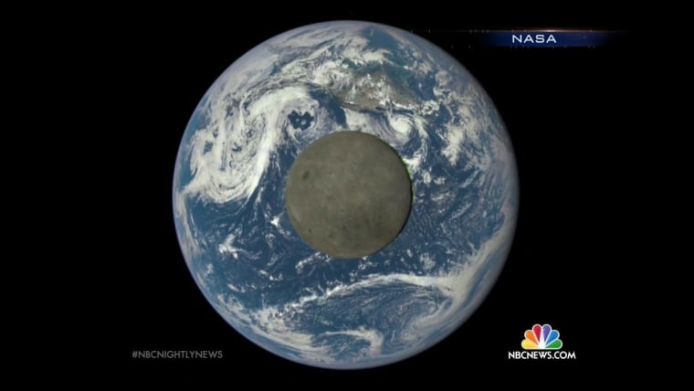 Watch The Moon As It Crosses Earth From 1 Million Miles Away