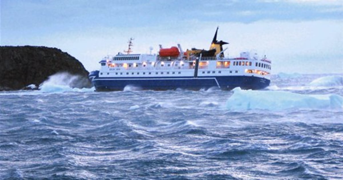 cruise accident in antarctica