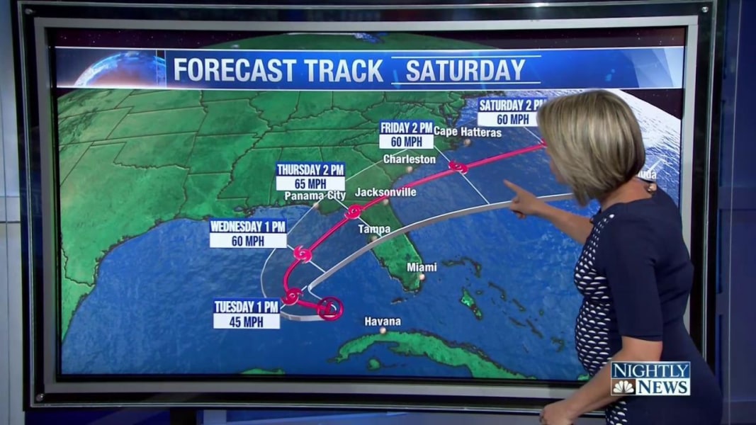 Developing Tropical System Has Florida Gulf Coast On High Alert