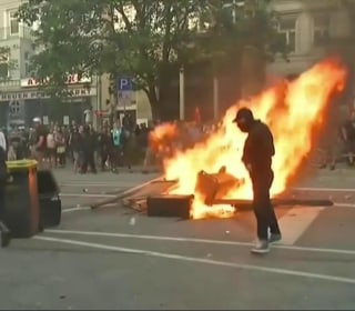 Violent Protests Continue Outside G-20 in Streets of Hamburg