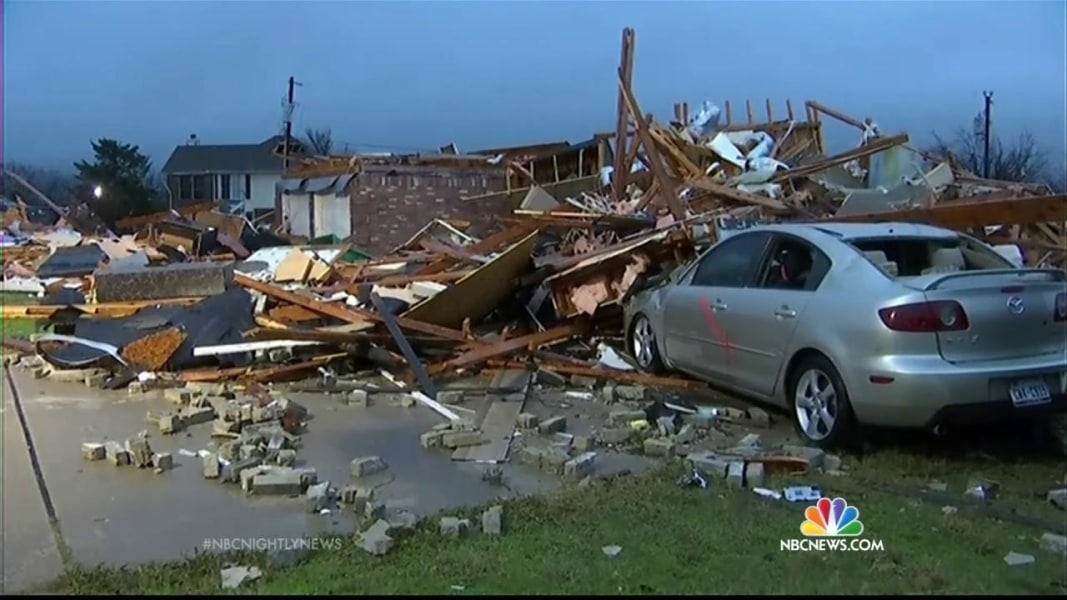 11 Dead Overnight In Texas As Tornado Destruction Spans 40 Miles Nbc News