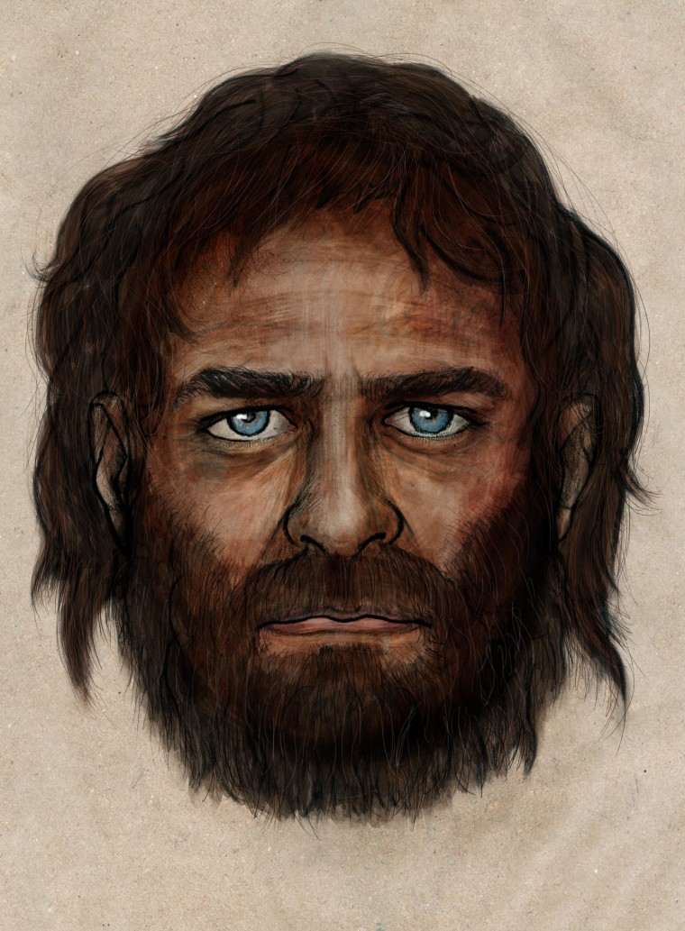 چشمان سیاه، چشمان آبی: Genes Paint ۷۰۰۰ ساله اروپایی