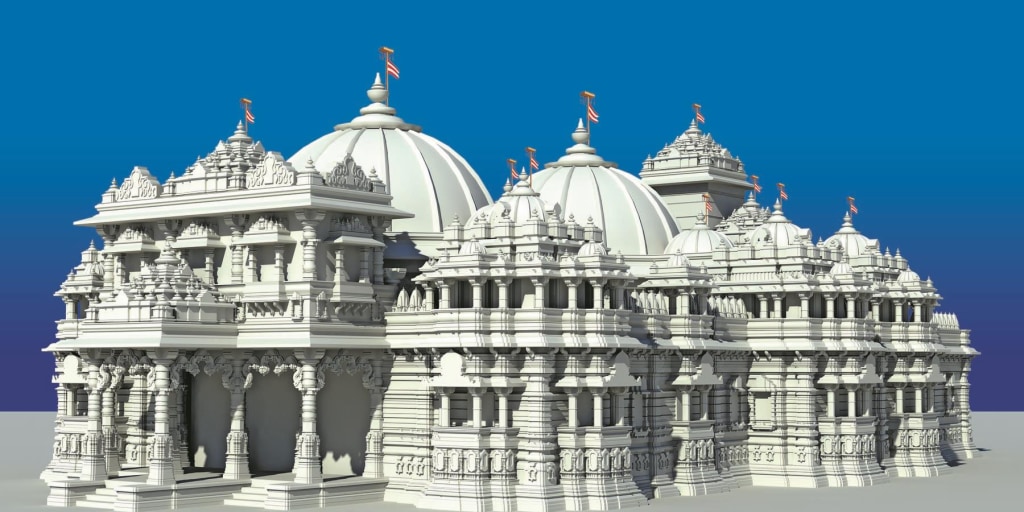 World's Largest Hindu Temple Being 
