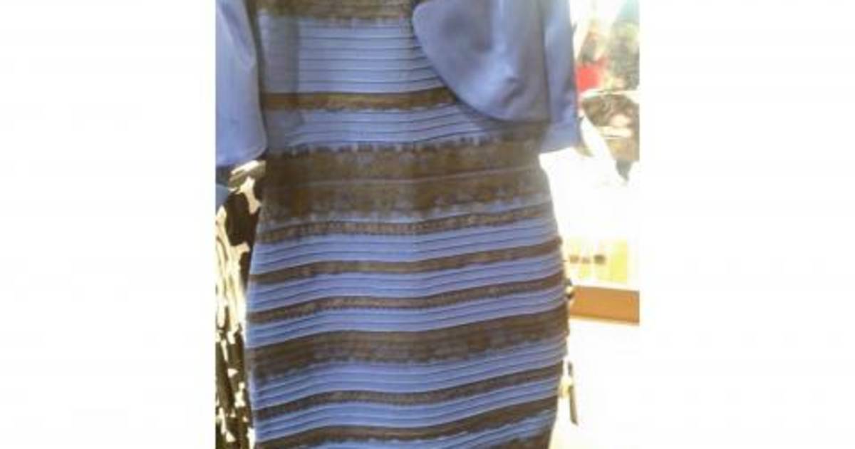 The dress is blue. Here’s why