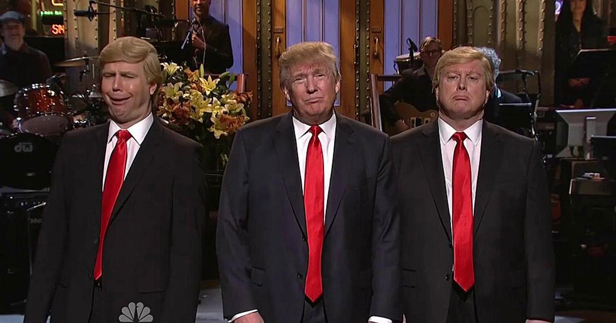 Donald Trump Hosts 'Saturday Night Live' Amid Protests