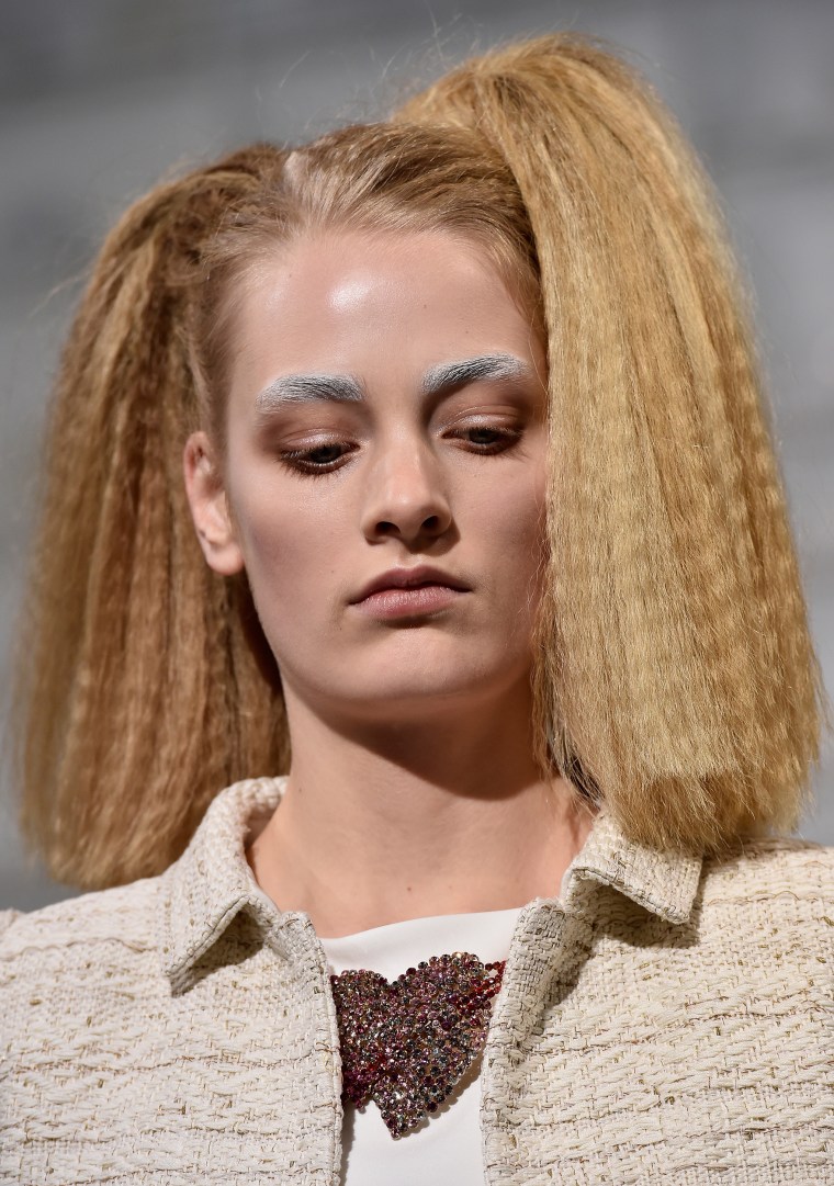 Crimped Hair Is Making A Comeback See The Look Then And Now