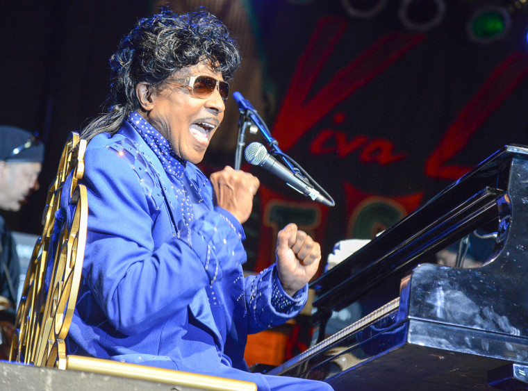 Little Richard in concert performs at Viva Las Vegas Rockabilly Weekend on March 30, 2013.