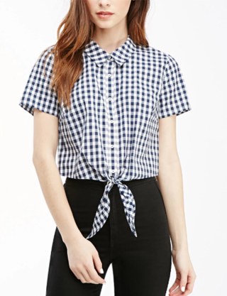Gingham clothing for summer offers a retro touch to your wardrobe