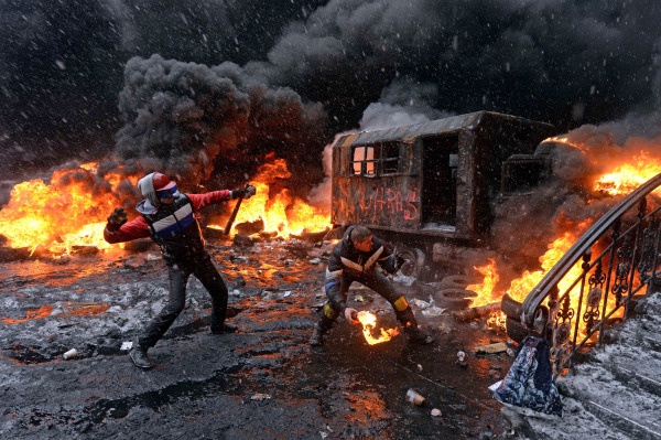 Image: TOPSHOTS 2014-UKRAINE-RUSSIA-EU-UNREST-POLITICS