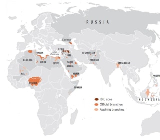 New Counterterrorism 'Heat Map' Shows ISIS Branches Spreading Worldwide