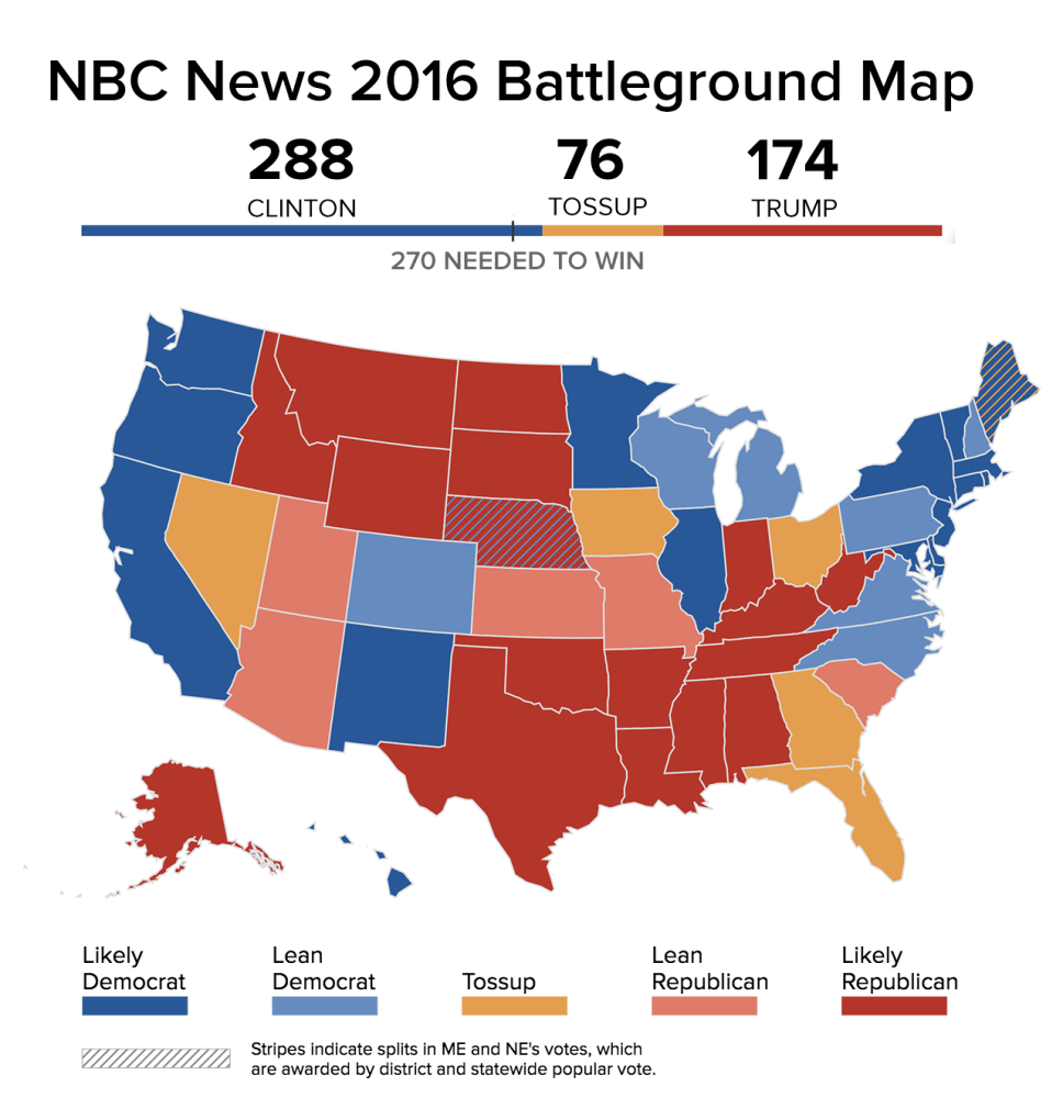 Nbc Election Map