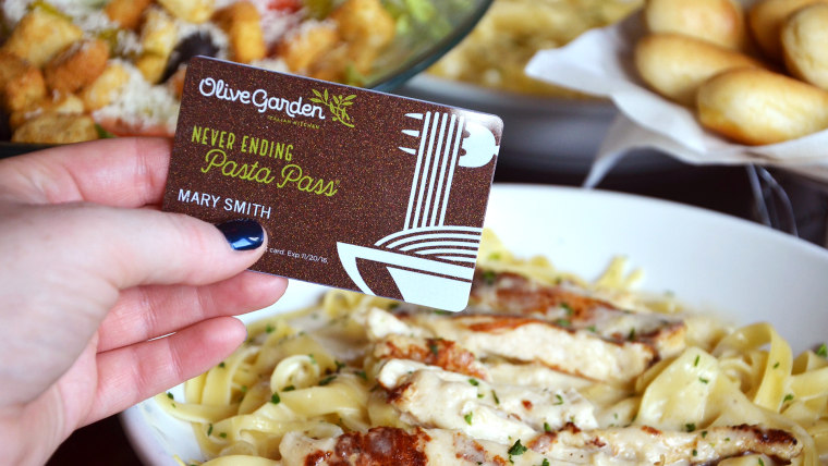 How To Get A Sold Out Olive Garden Never Ending Pasta Pass
