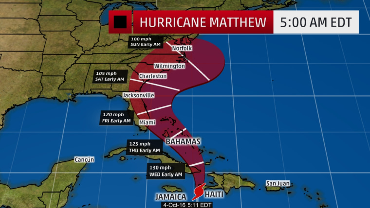 Hurricane Matthew Heads For Bahamas After Slamming Haiti