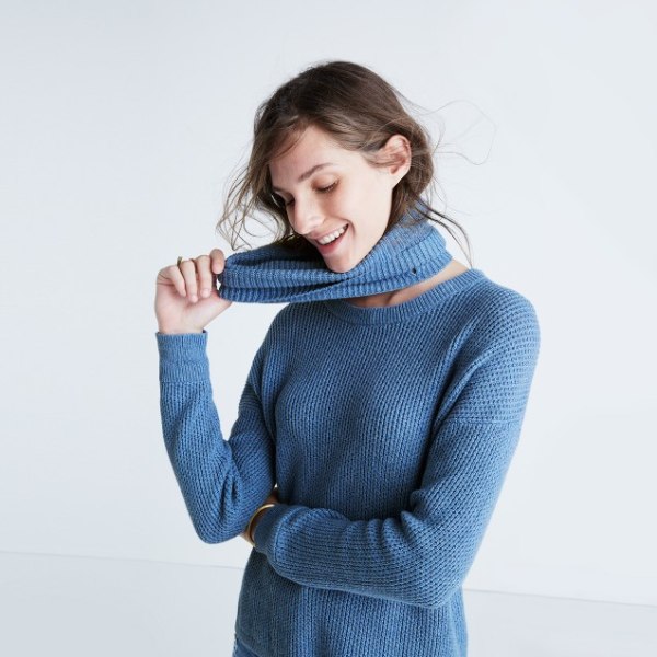 Convertible Turtleneck Sweater Madewell Today Show