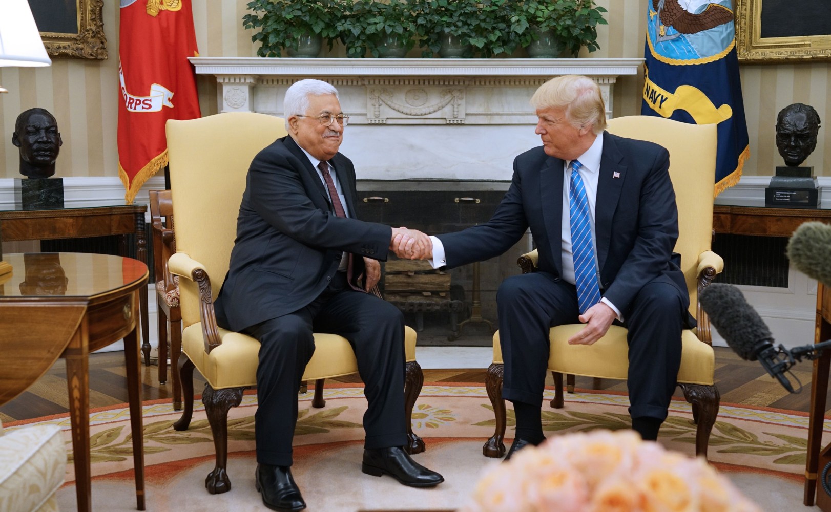 Trump and Abbas