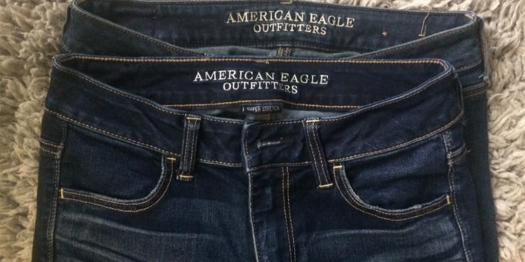 american eagle to levi's size