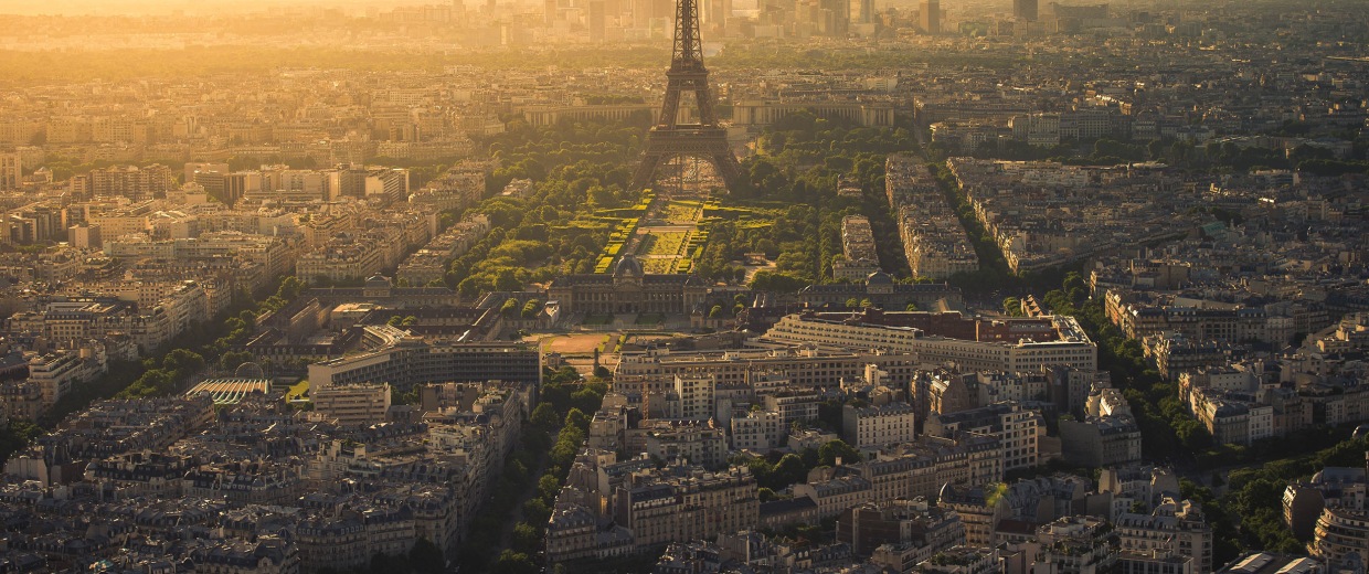 Image: Paris Last light from Montparnasse