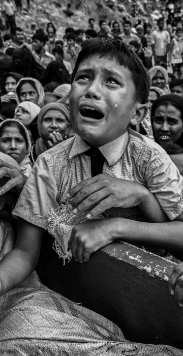 Image: Rohingya Refugees Flee Into Bangladesh to Escape Ethnic Cleansing