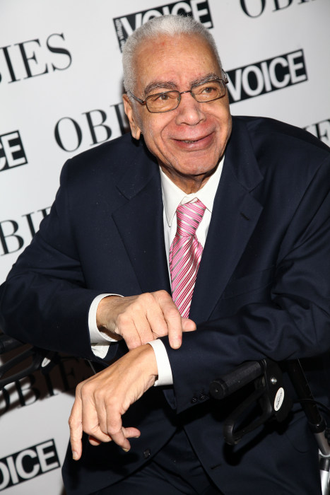 Image: Earle Hyman attends the 54th Annual Village Voice Obie Awards at Webster Hall