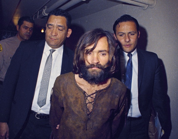 Image: Charles Manson in Los Angeles in 1969