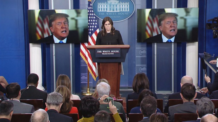 President Trump Finally Made A Briefing Room Appearance