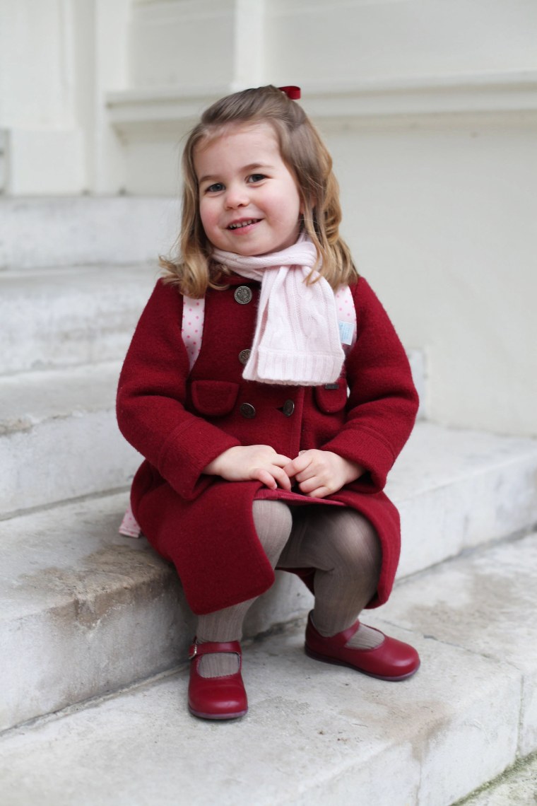 Image: Princess Charlotte attends nursey