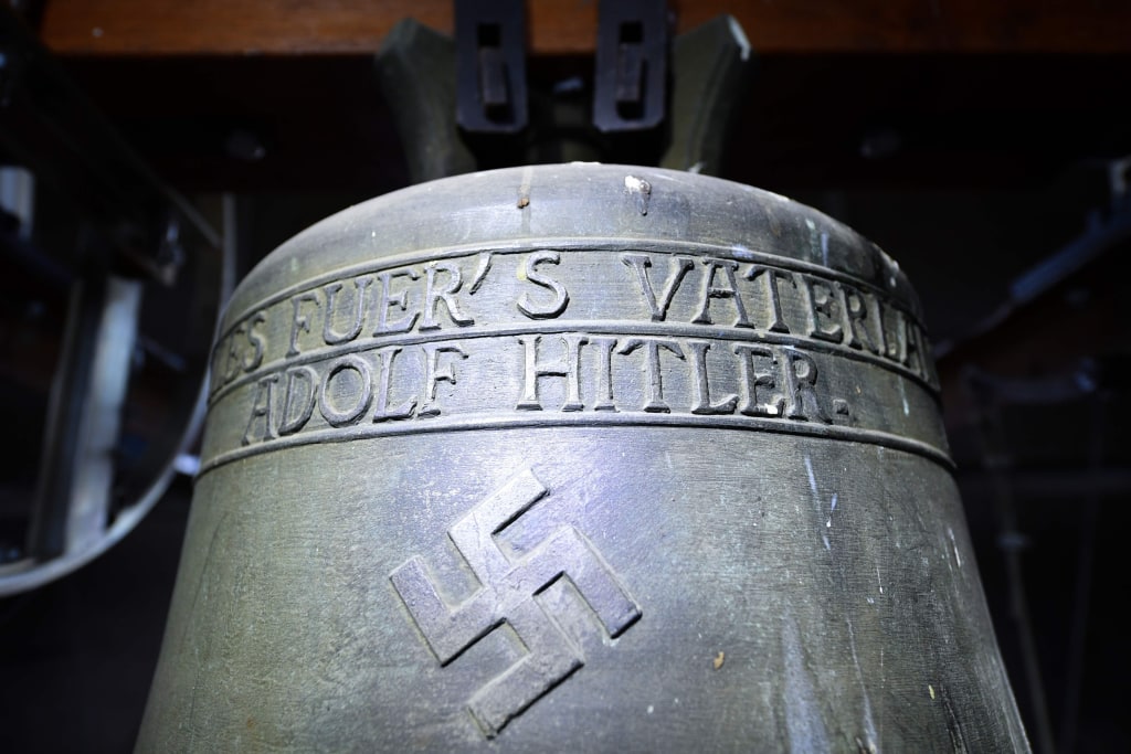 Image: Nazi-era bell at St. Jacob's Church