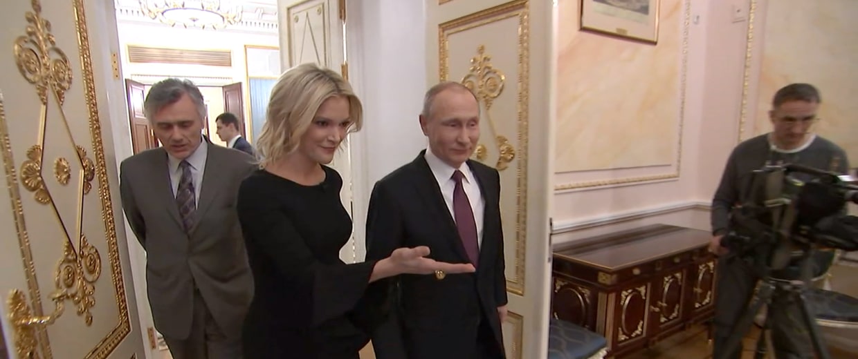 Image: Video Grab Megyn Kelly Interviews Vladimir Putin