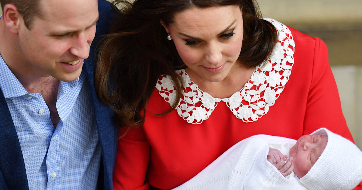 How William pronounces the name of royal baby Prince Louis