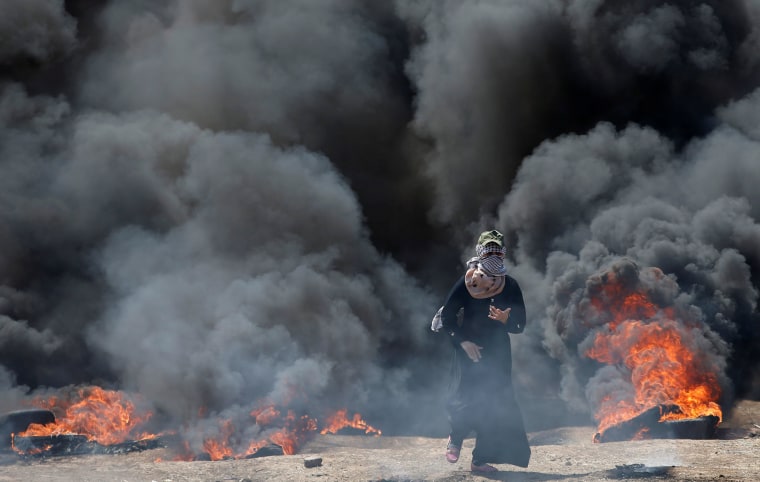 Image: Clashes in Gaza
