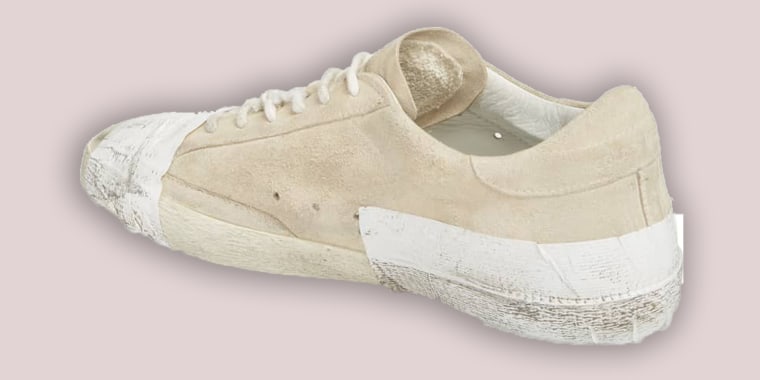 Golden Goose taped sneakers accused of 