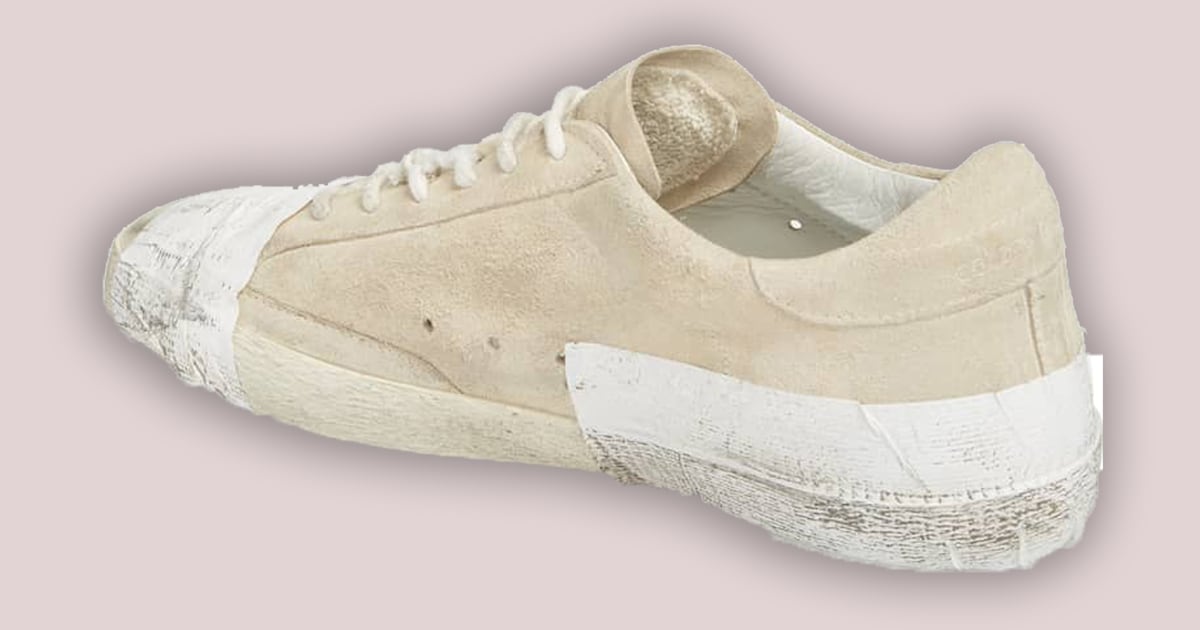 Golden Goose taped sneakers accused of 